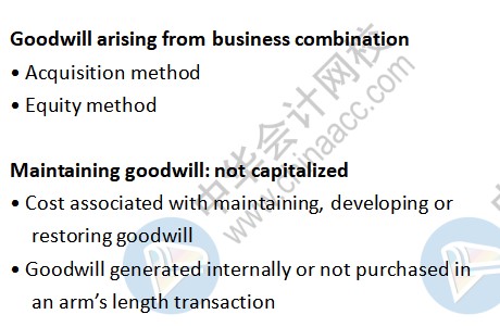 美國cpa考試知識(shí)點(diǎn)：Goodwill