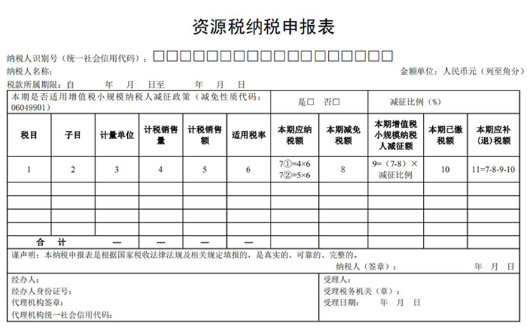 國家稅務(wù)總局關(guān)于資源稅征管若干問題的公告（征求意見稿）