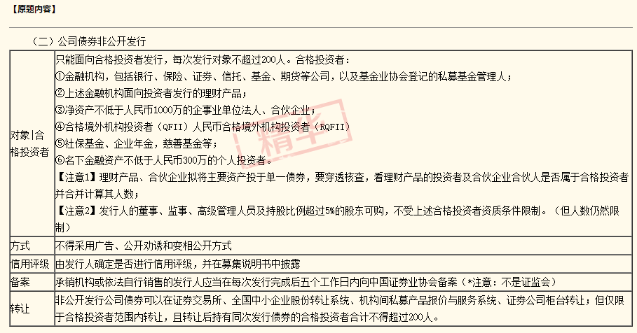 2020注會(huì)經(jīng)濟(jì)法答疑精華第七章：為什么要有合格投資者的概念