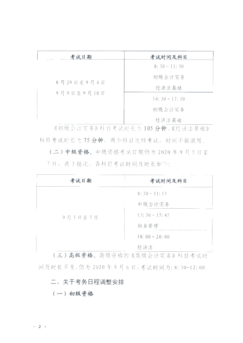 廣東省梅州市確定初級(jí)會(huì)計(jì)考試時(shí)間及準(zhǔn)考證打印時(shí)間！