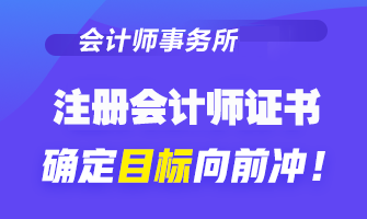 【關(guān)注】為什么想去會(huì)計(jì)事務(wù)所工作 CPA證書(shū)是剛需？