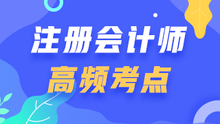 2020年CPA《會(huì)計(jì)》高頻考點(diǎn)脫水純干貨！拿走不謝