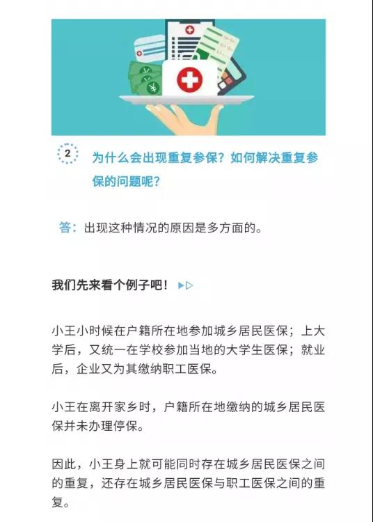 重復參保繳費能不能享受雙重報銷待遇？答案是……