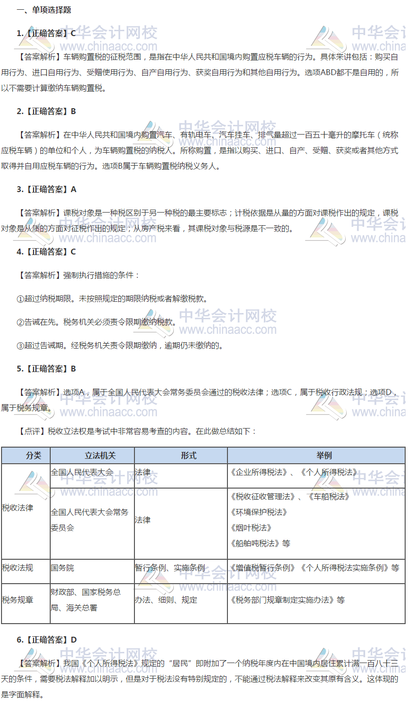 稅務(wù)師《稅法一》萬人?？家荒４鸢讣按鸢附馕? suffix=