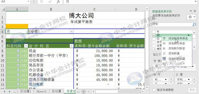 如何用Excel編制試算平衡表？操作方法送給你！