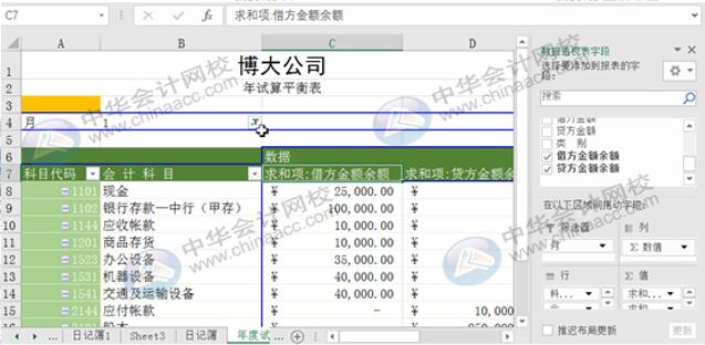 如何用Excel編制試算平衡表？操作方法送給你！