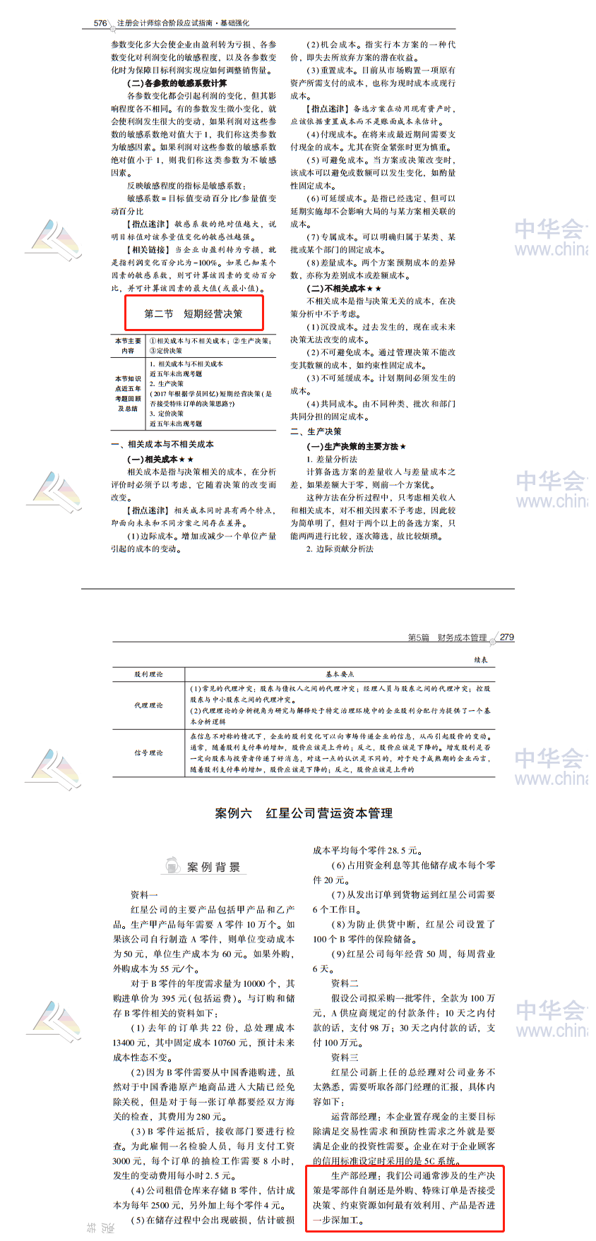 2020注會職業(yè)能力綜合測試（試卷二）考點總結(jié)（考生回憶版）