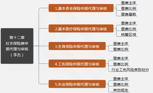 第十二章 社會(huì)保險(xiǎn)費(fèi)申報(bào)代理與審核