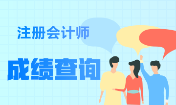 江西南昌注冊(cè)會(huì)計(jì)師成績查詢2020年啟動(dòng)了嗎？