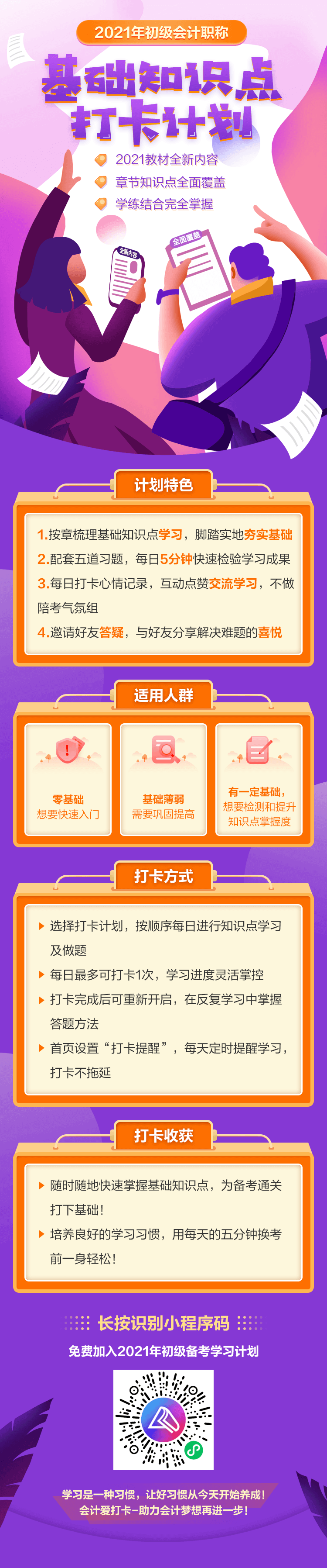 滴！新的一年從堅持初級打卡開始！