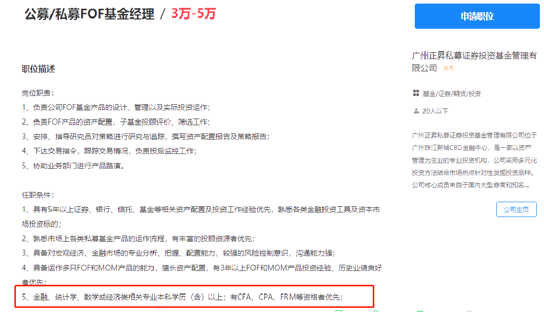 大家都想考CFA，CFA的含金量到底如何？