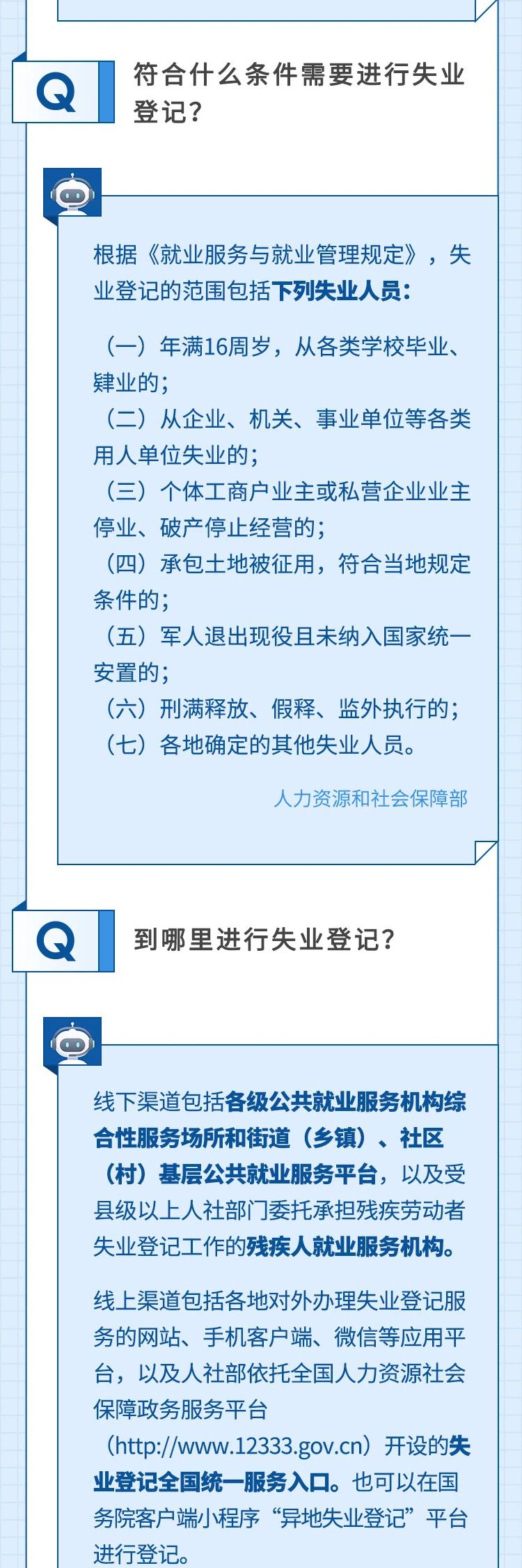 關(guān)于失業(yè)登記、失業(yè)補(bǔ)助金，希望這些回答可以幫到你！