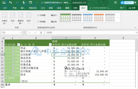 超簡(jiǎn)單，用Excel編制試算平衡表，會(huì)計(jì)都要會(huì)呀！