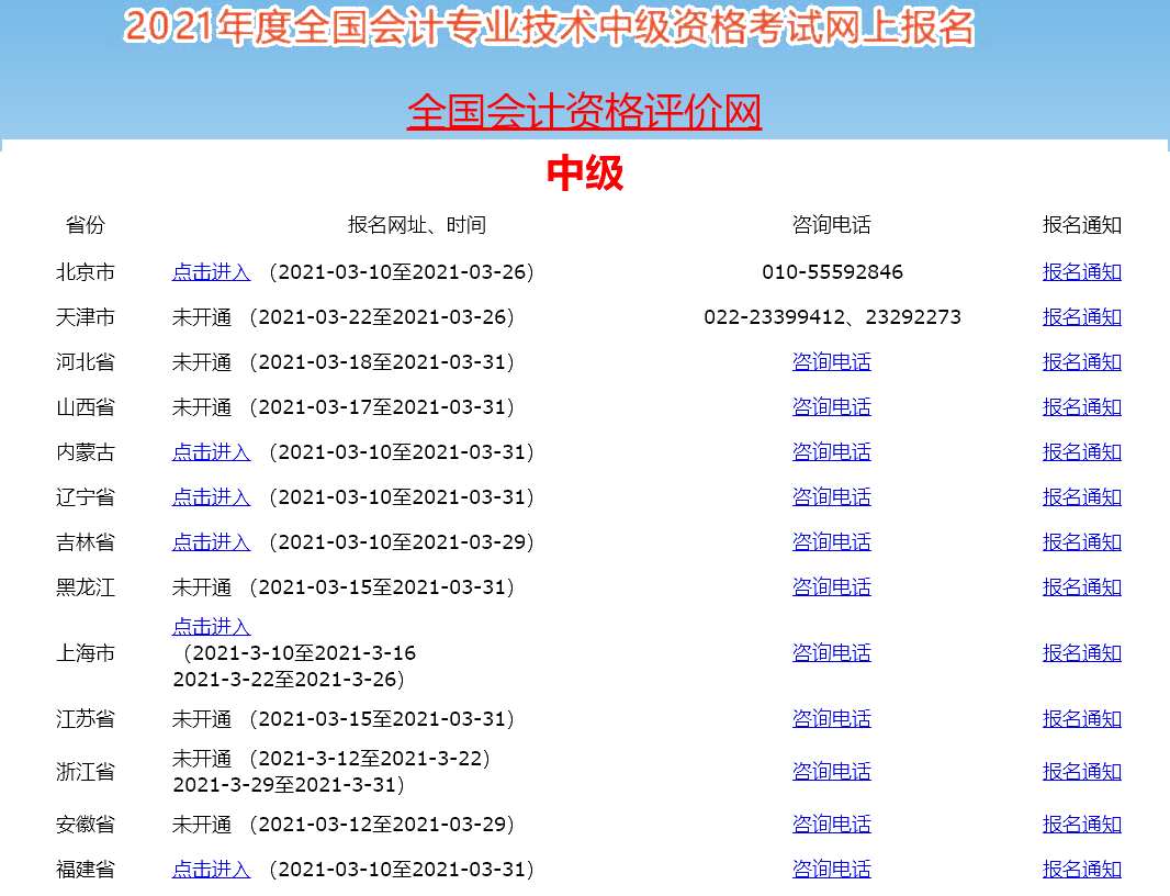 2021年中級(jí)會(huì)計(jì)職稱考試報(bào)名入口已開(kāi)通！速來(lái)查收流程圖解