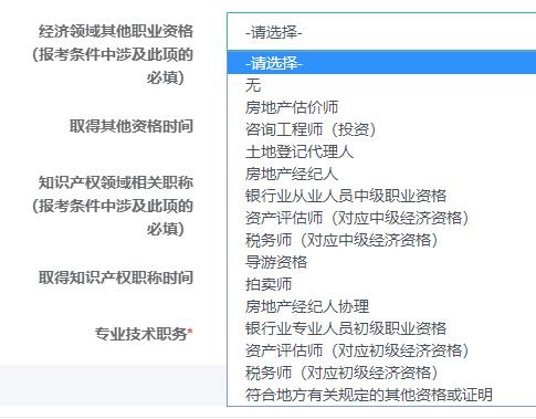 經(jīng)濟領取其他職業(yè)資格