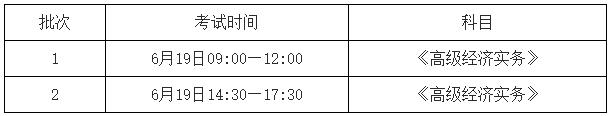 西安2021高級經(jīng)濟(jì)師考試時間