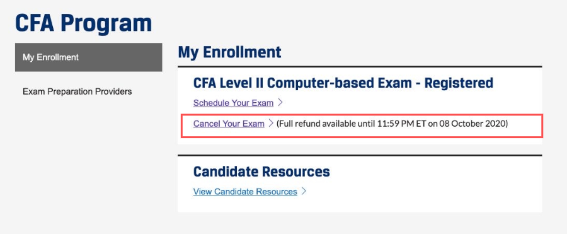解答|2021年CFA考試最新退款規(guī)則是什么？