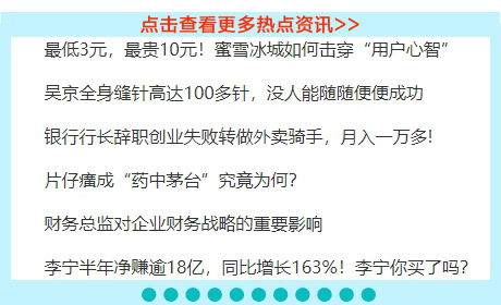 點擊查看更多CMA熱點資訊