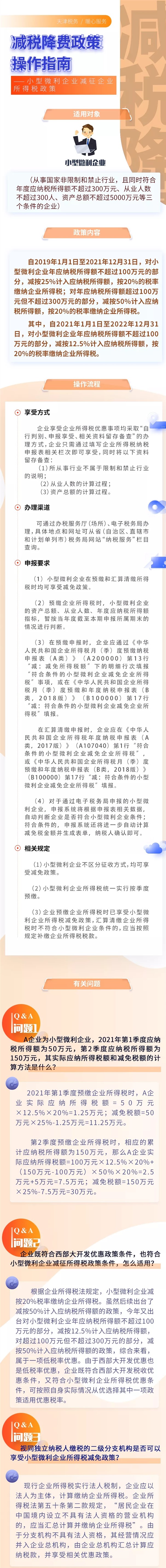 小型微利企業(yè)減征企業(yè)所得稅如何申報(bào)？