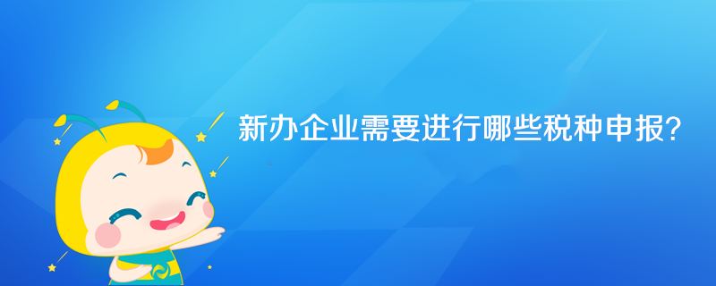 新辦企業(yè)需要進行哪些稅種申報？