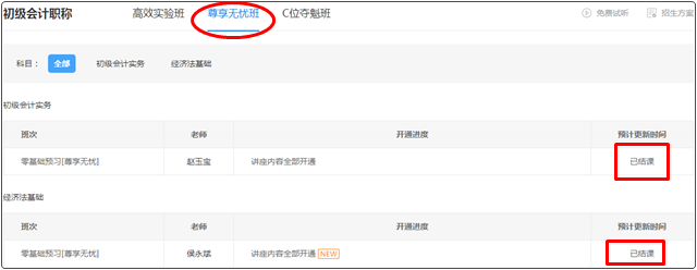 提醒！2022年初級(jí)會(huì)計(jì)【預(yù)習(xí)階段】課程更新完畢！
