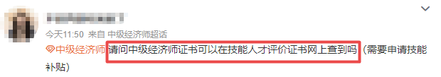 中級經(jīng)濟(jì)師證書查詢