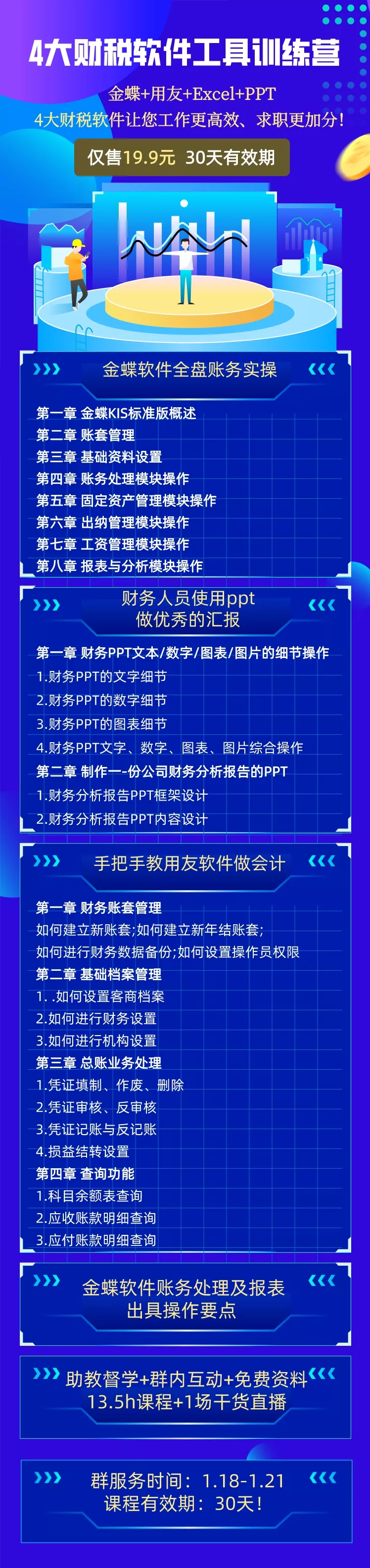 《4天財務(wù)軟件工具訓(xùn)練營》限時秒殺！