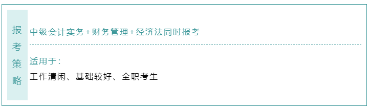 不知道中級會計職稱報考科目如何搭配？這樣選！