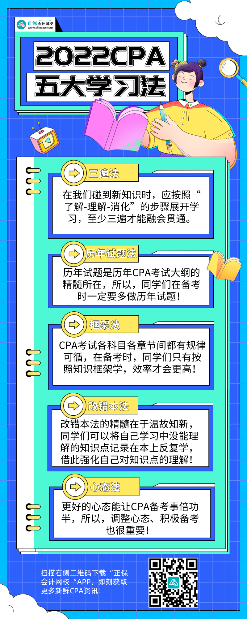 @2022CPA考生 五大學(xué)習(xí)法你get了么？