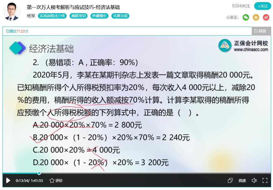 模考成績不理想？初級會計(jì)萬人?？际遣皇瞧y呢？