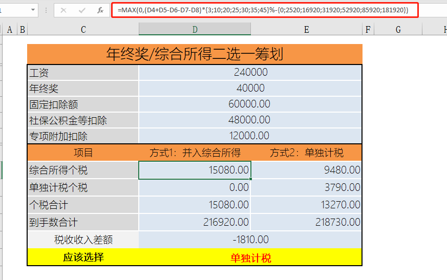 年終獎計稅方式到底怎么選最劃算？