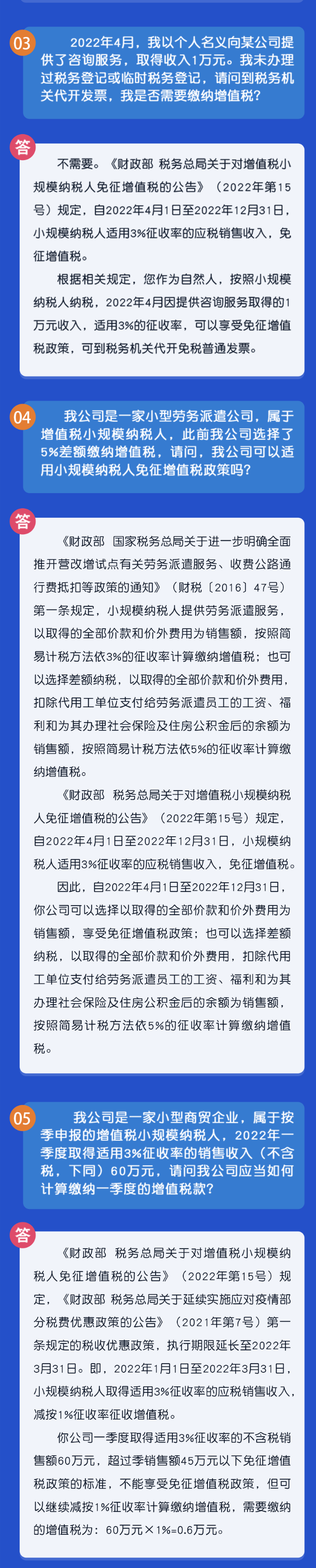 小規(guī)模納稅人免征增值稅政策熱點匯總