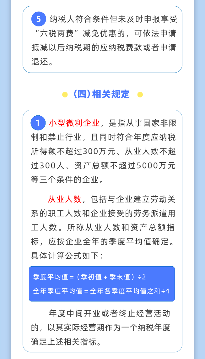 小微企業(yè)“六稅兩費(fèi)”減免政策操作指南