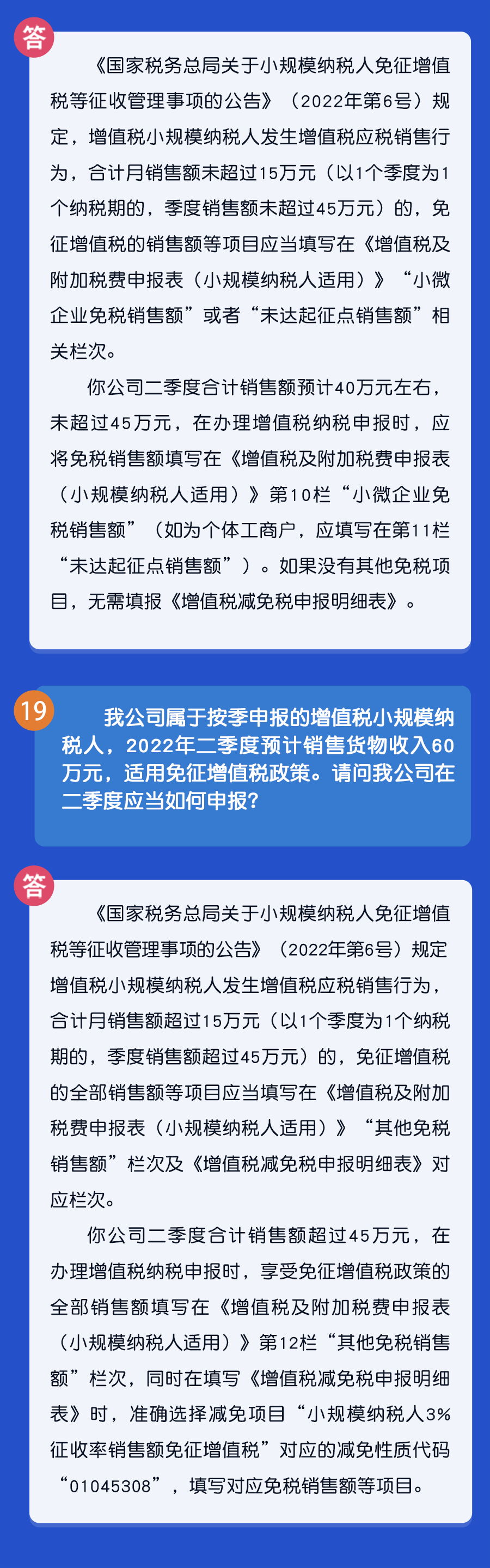 秒懂！小規(guī)模納稅人免征增值稅政策熱點(diǎn)匯總！7