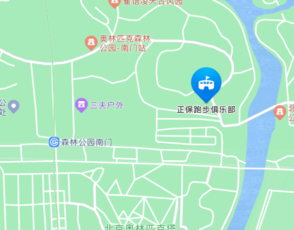 正保跑步俱樂(lè)部奧森跑者服務(wù)站交通指南