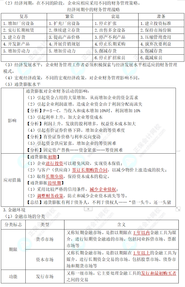 中級《財務管理》第一章高頻考點4：財務管理體制