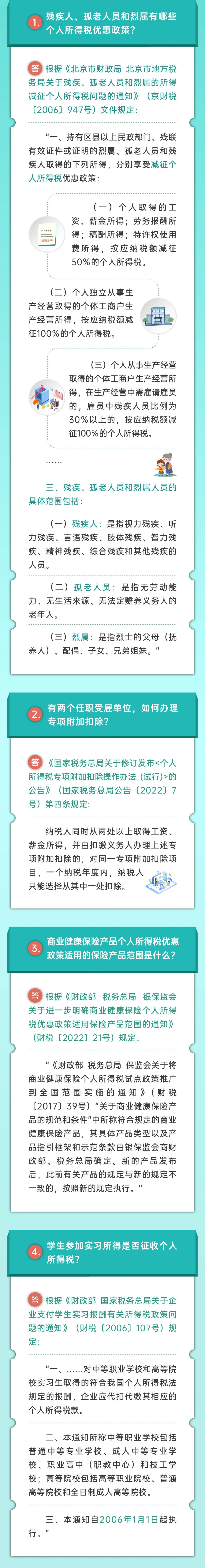 個(gè)人所得稅熱點(diǎn)問題4問4答！