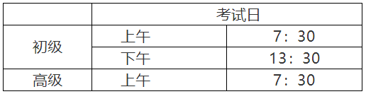 福建漳州2022年高級(jí)會(huì)計(jì)師考試考生須知1