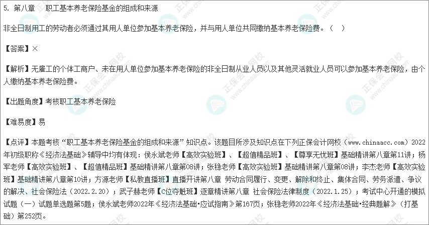 2022年初級會計考試試題及參考答案《經(jīng)濟(jì)法基礎(chǔ)》