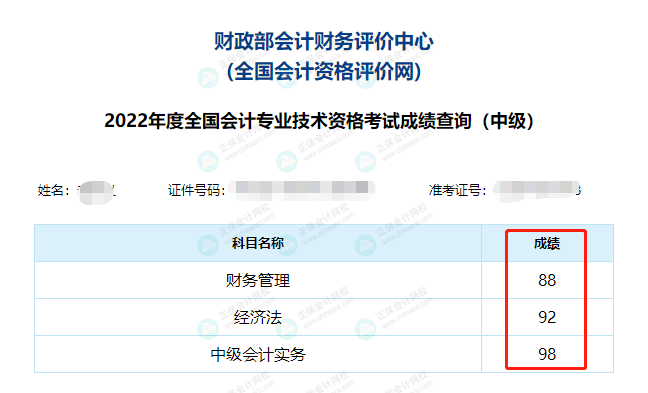 2022中級會計成績公布后要低調(diào)？但實力不允許??！必須曬出來！