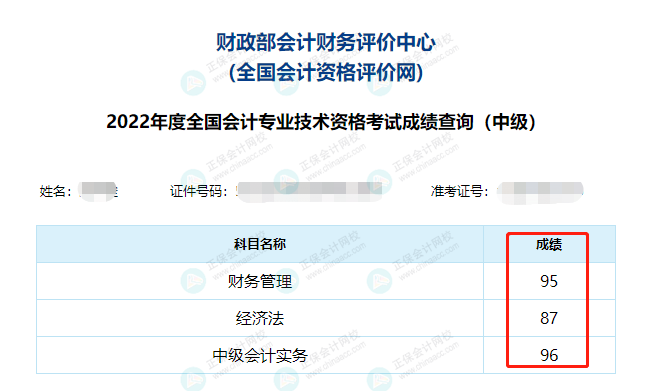 2022中級會計成績公布后要低調(diào)？但實力不允許??！必須曬出來！