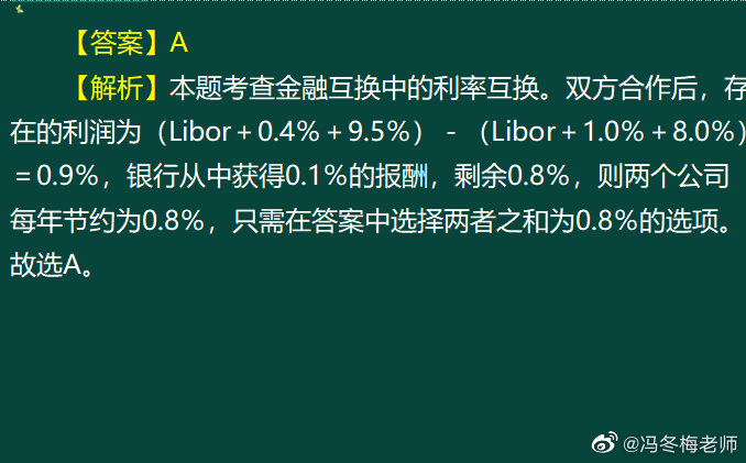 《中級(jí)金融》第七章案例分析題 (6)