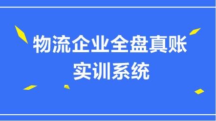 物流企業(yè)全盤(pán)真賬實(shí)訓(xùn)系統(tǒng)