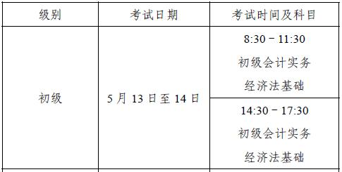 注意啦！這個(gè)地區(qū)初級(jí)會(huì)計(jì)考試僅2天時(shí)間 快查>