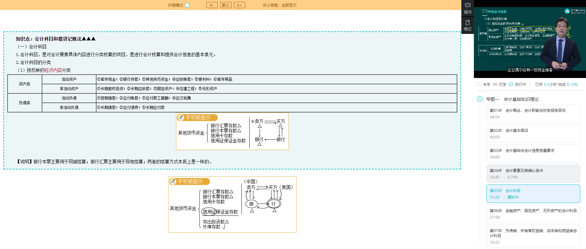 聽中級(jí)會(huì)計(jì)職稱網(wǎng)課的正確姿勢！