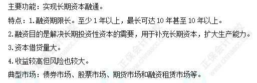 每天一個財務管理必看知識點&練習題——資本市場