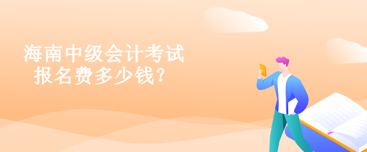 海南中級(jí)會(huì)計(jì)考試報(bào)名費(fèi)多少錢？