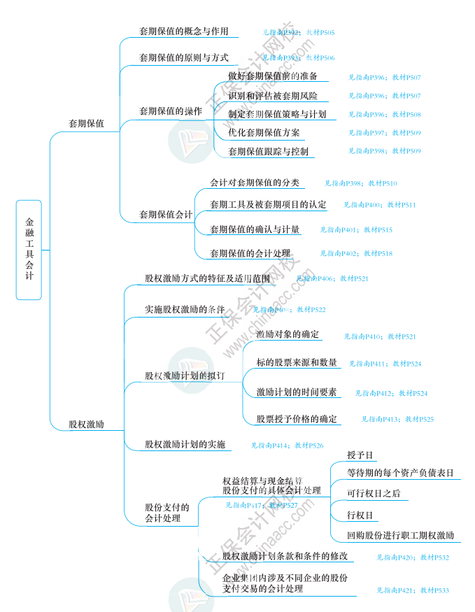 2023年高級(jí)會(huì)計(jì)師《應(yīng)試指南》知識(shí)導(dǎo)圖第十章（附帶頁碼）