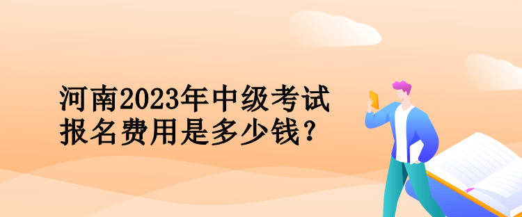 河南2023年會(huì)計(jì)中級(jí)考試報(bào)名費(fèi)用是多少錢？