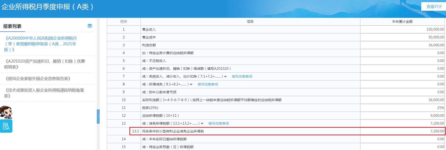 企業(yè)所得稅月季度申報(bào)